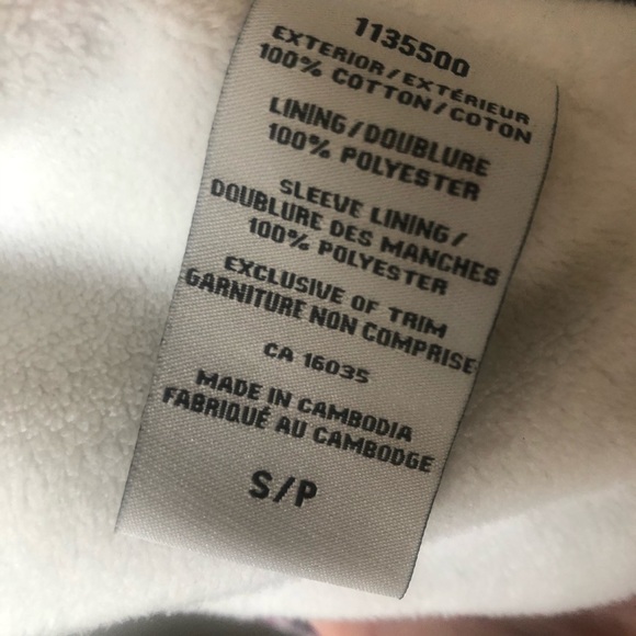 Pink/grey checkered thick flannel w/fleece lining - Picture 3 of 4